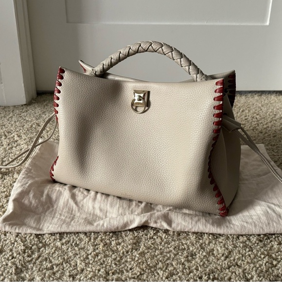 Mulberry Handbags - Mulberry Iris Beige and Red full size